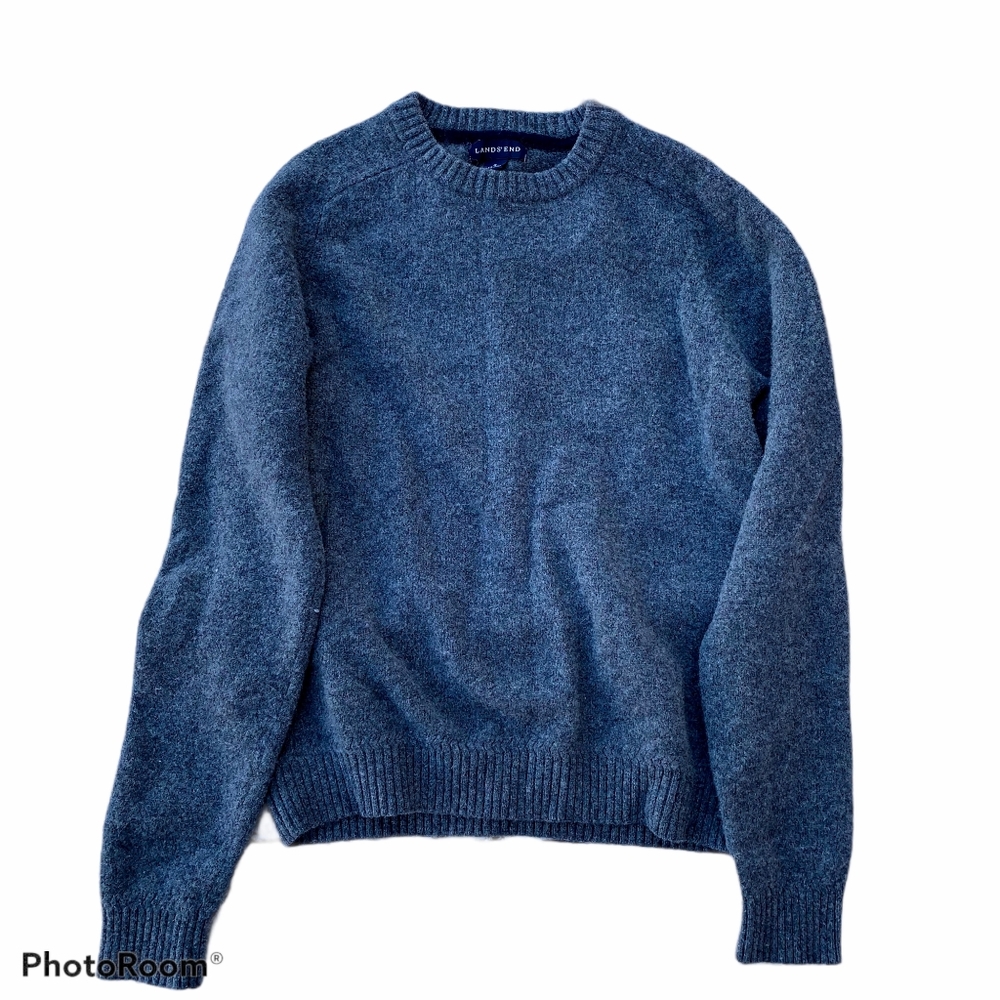 LANDS' END gray color Sweater S(34-36)
